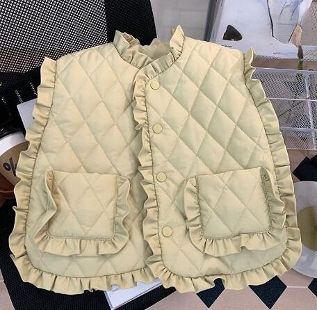 RiniLucia 2023. Proljeće Dječaci Djevojčice Jakne s prslukom Djevojčice Jesen Zima Prsluk Odjeća Pamučna gornja odjeća bez rukava Dječji kaput