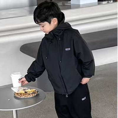 Jachete pentru bebeluși de primăvară 2023 pentru băieți Jachetă militară cu glugă Bomber Jachetă de toamnă pentru băieți Jachetă ocazională pentru copii