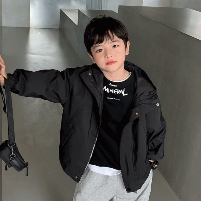 Jachete pentru bebeluși de primăvară 2023 pentru băieți Jachetă militară cu glugă Bomber Jachetă de toamnă pentru băieți Jachetă ocazională pentru copii