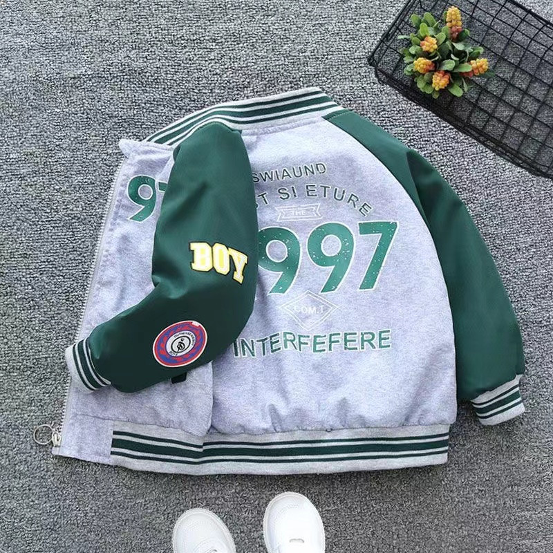 2024. Nova proljetna jesen Jakne za dječake Odjeća Dječja jakna iz crtića Kaputi Gornja odjeća za malu djecu Odjeća 4-12 godina