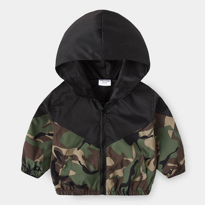 2020, nova jakna za dječake, proljeće i jesen, dječja kamuflažna jakna s kapuljačom, vodootporna kabanica za dječaka, dječja odjeća od 2 do 10 godina