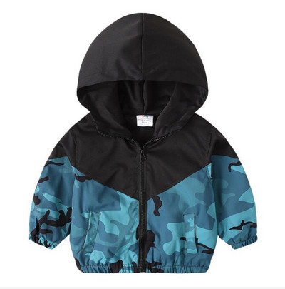 2020, nova jakna za dječake, proljeće i jesen, dječja kamuflažna jakna s kapuljačom, vodootporna kabanica za dječaka, dječja odjeća od 2 do 10 godina