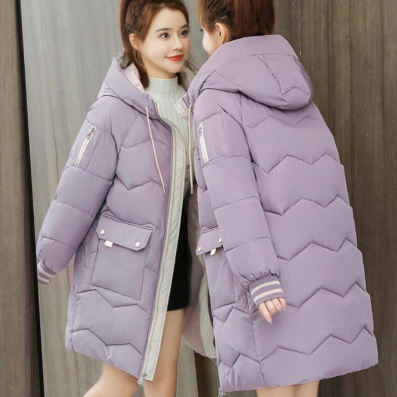 2023 Jesen Zima Ženska jakna Kaputi Duge parke Debele tople jakne Vjetrootporan Ležerni kaput Ženski donji pamučni kaput s kapuljačom