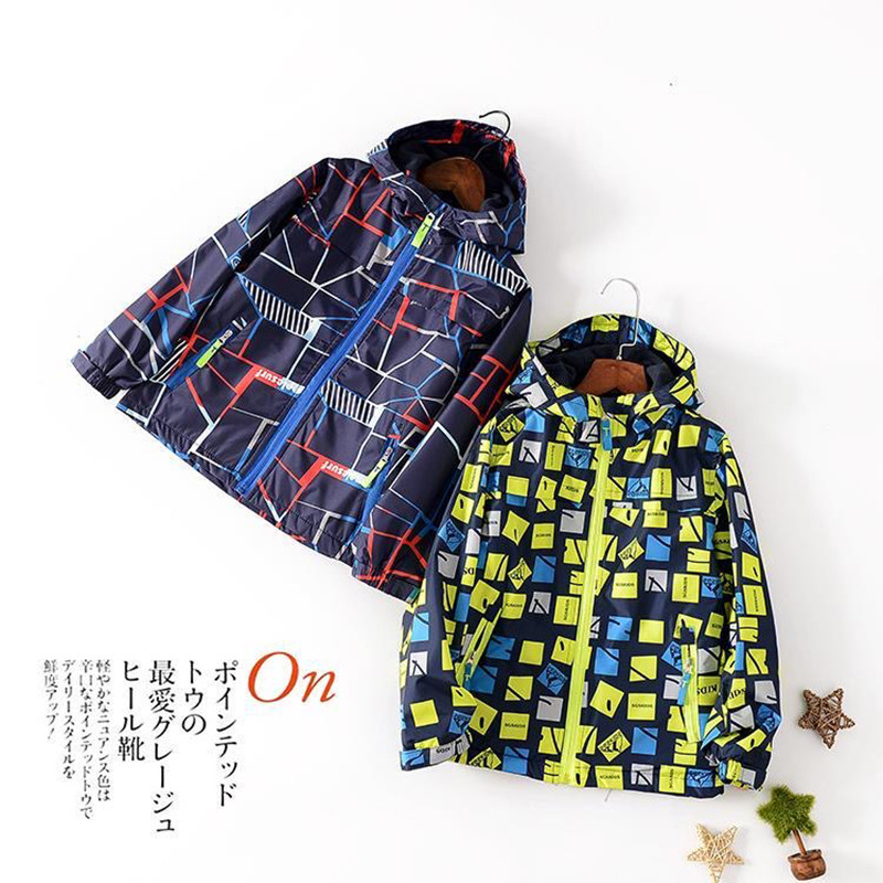 Vjetrovka za djecu Proljetna jesenska jakna za dječake Dječji vodootporan kaput za dječake Tinejdžerska gornja odjeća otporna na vjetar