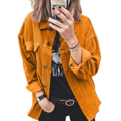 2023, primăvară toamnă, jachetă din velur, haină pentru femei, stil cămașă, îmbrăcăminte exterioară cu un singur piept, îmbrăcăminte de stradă, bluze lejere casual