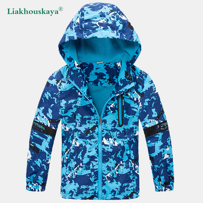Jachetă pentru băieți, primăvară 2022, modă, jachete de vânt pentru copii, îmbrăcăminte exterioară impermeabilă, copii, toamnă, călduroasă, adolescenți, haine de exterior 4-13 ani