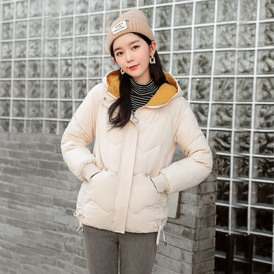 Jachetă de iarnă pentru femei 2021, la modă nouă, haină din bumbac, groasă, caldă, cu glugă, parkas pentru femei, îmbrăcăminte scurtă, jaqueta feminina Y730