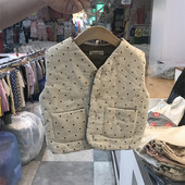 Toamnă Iarnă Fată Sugar Puncte Gilet casual fără mâneci Băiat Copii Topuri din bumbac Palton Copii Moda Cardigan Vestă Haine pentru bebeluși
