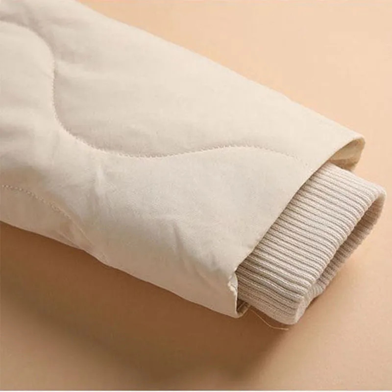 Palton din bumbac pentru femei 2022, toamnă iarnă, jachetă ușoară, cu lungime medie, subțire, pardesiu coreean, culoare solidă, pardesiu cald