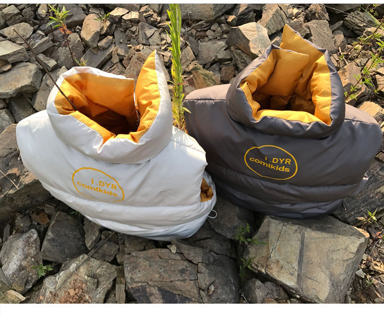 2023. gada rudens ziemas bērnu vestes Mēteļi 2–8 gadi silti vestes zēniem un meitenēm Krāsa Sarkana Dzeltena Mazo bērnu vestes Unisex