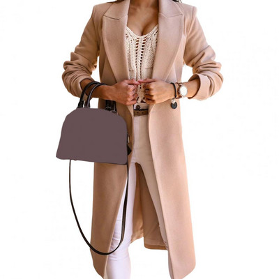 Palton de iarnă la modă, antirid, pardesiu de doamnă, rezistent la uzură, pardesiu de toamnă, stil formal, pardesiu de iarnă pentru cumpărături