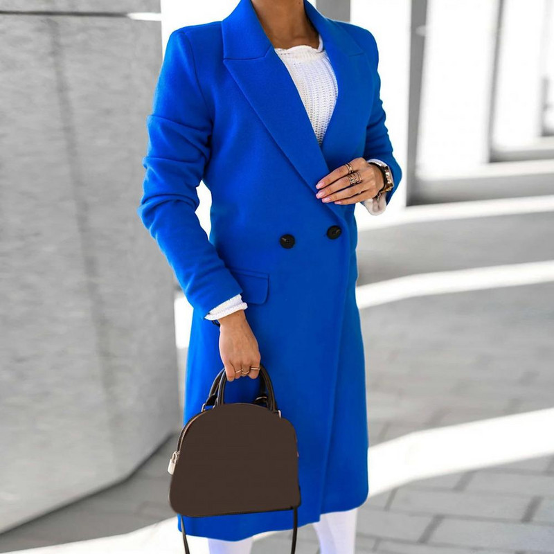 Palton de iarnă la modă, antirid, pardesiu de doamnă, rezistent la uzură, pardesiu de toamnă, stil formal, pardesiu de iarnă pentru cumpărături