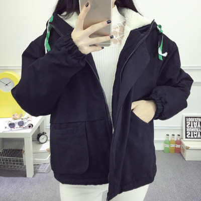 Ženska jakna Nova zimska ženska parka Inner Debela janjeća vuna Održava toplinu Kaput Ženska pamučno podstavljena jakna Kratki Dugi kaputi A