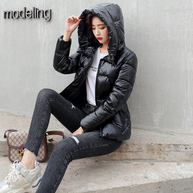 Ženska zimska jakna 2022. Nova kratka pamučna jakna Ženski široki pamučni kaput Deblji kaputi Ženske parke s kapuljačom 5XLA249