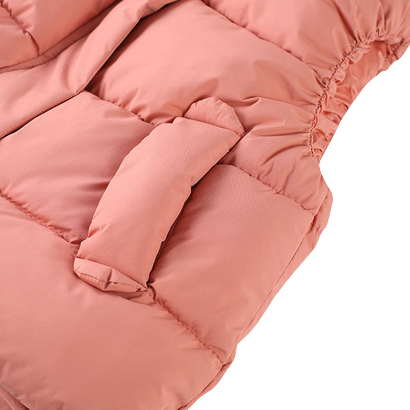 Prsluk za djevojčice Zimski dječji lagani kaputi s kapuljačom s ušima Jakna za djevojčice Slatka dječja odjeća za dječake Kaput