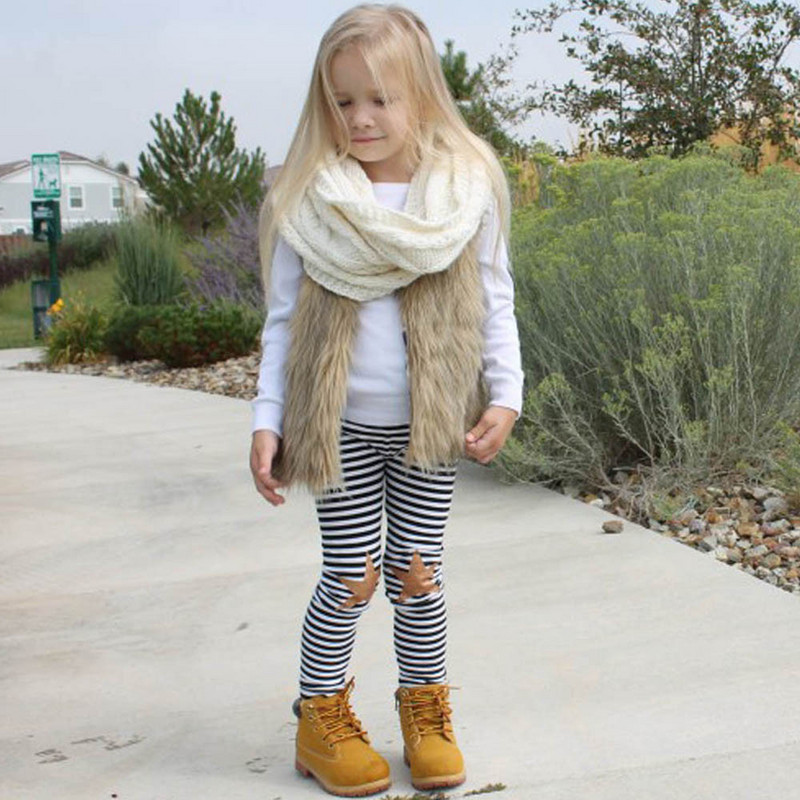 ARLONEET vestă cu blană pentru fete Copii fetițe Iarnă haine calde de modă Vestă din blană artificială haină groasă îmbrăcăminte g0509