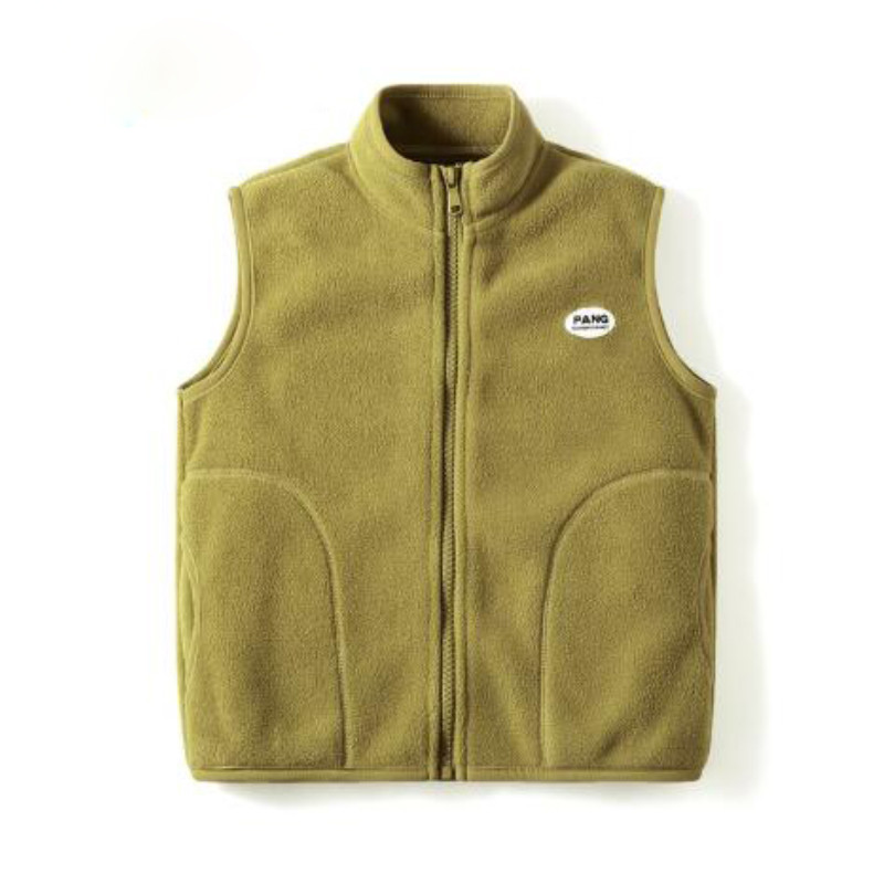 2023 Toamnă Iarnă Jachetă caldă ocazională Tank Top Shake Fleece Palton îngroșat 2-8 ani Băieți și fete Moda Noua îmbrăcăminte pentru copii