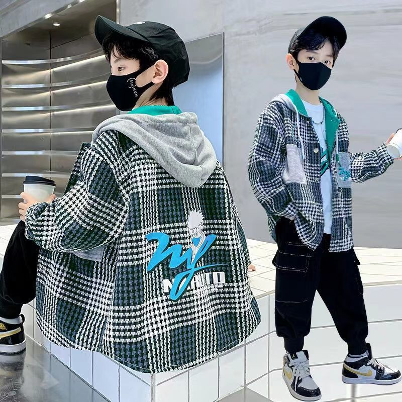 2023 m. madingas pavasario sportinis paltas su kietu striuke mergaičių berniukų vaikiški drabužiai striukės paaugliams drabužiai vaikiški viršutiniai drabužiai rudeniniai paltai