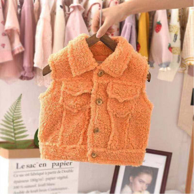 Vesta Copii Toamna Iarna Baieti Si Fete Manta Calda De Plus Vesta Manta Copii