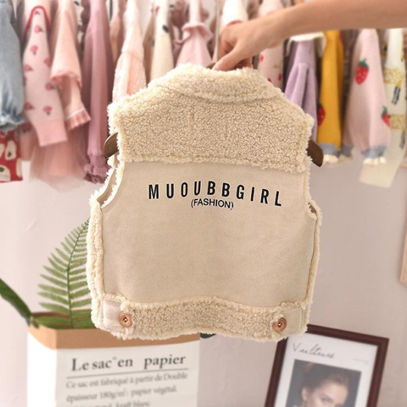 Vesta Copii Toamna Iarna Baieti Si Fete Manta Calda De Plus Vesta Manta Copii