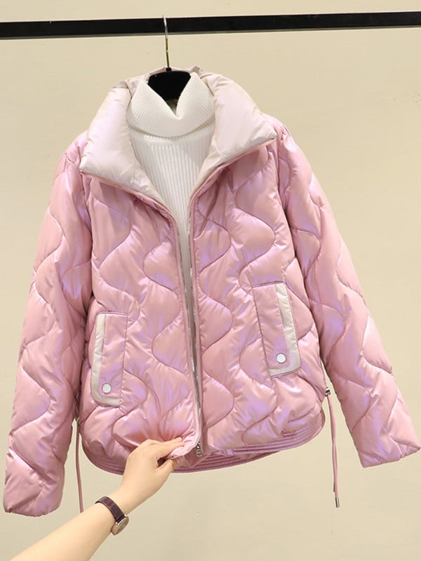 Zimski ženski kaput Prevelika jakna Parke Nova vanjska odjeća 2023. Ležerna topla pamučno podstavljena parka Prošiveni gornji dijelovi kaputa Ženska odjeća