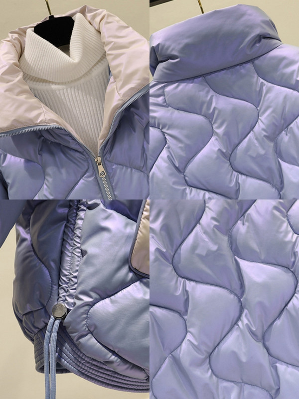 Zimski ženski kaput Prevelika jakna Parke Nova vanjska odjeća 2023. Ležerna topla pamučno podstavljena parka Prošiveni gornji dijelovi kaputa Ženska odjeća