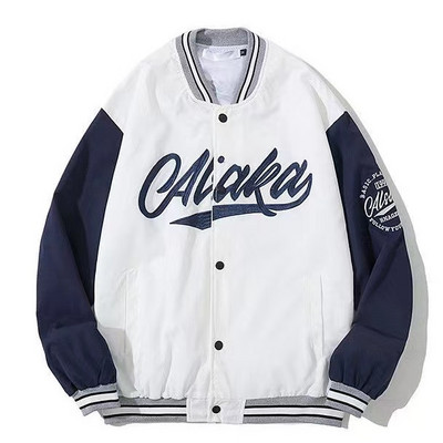 Palton american cu cusături din piele PU, pentru femei, Y2k, gotic, vânt leneș, BF High Street, marca hiphop, lejer, casual, uniformă de baseball Top