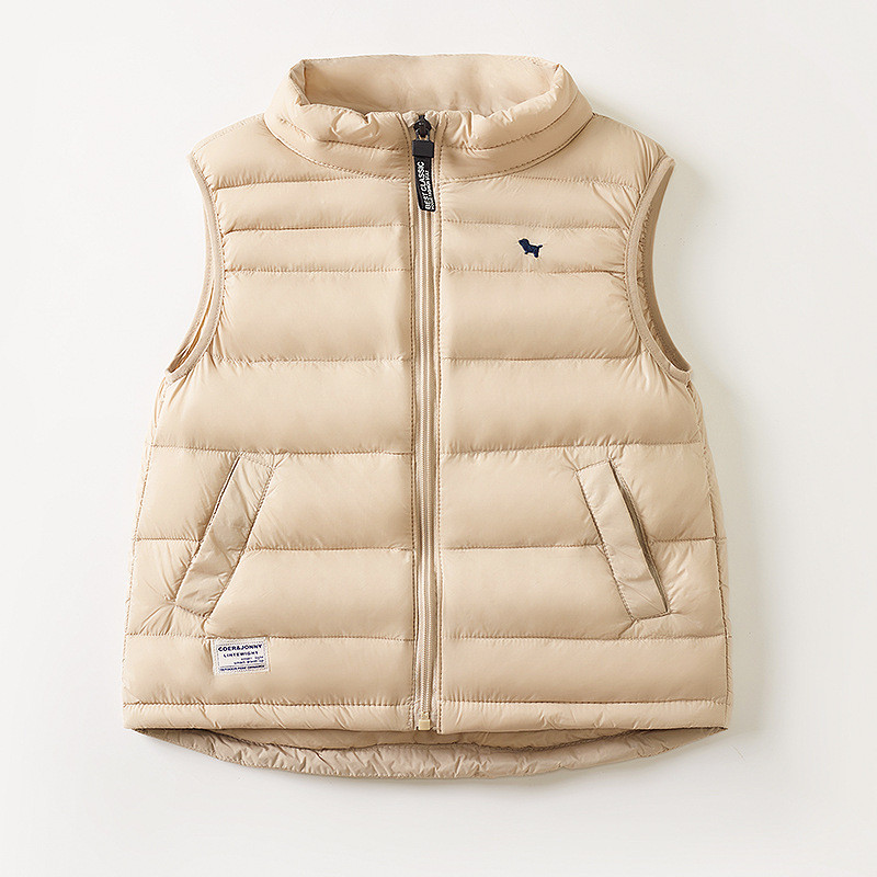 Dječaci i djevojčice zimski plus baršunasti topli prsluk 3-10 godina star korejska verzija jakne bez rukava modna dječja odjeća 2023.