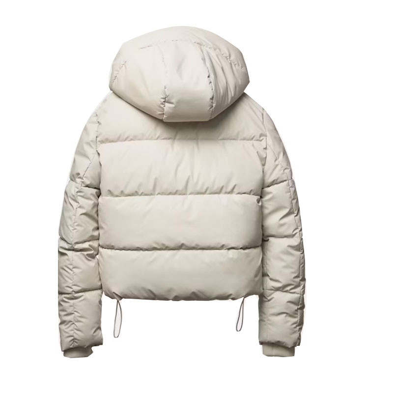 Ženske zimske jakne Vintage džepovi s kapuljačom Pamučno podstavljeni kaputi Modne tople debele crne parke Ženska gornja odjeća Ležerne majice