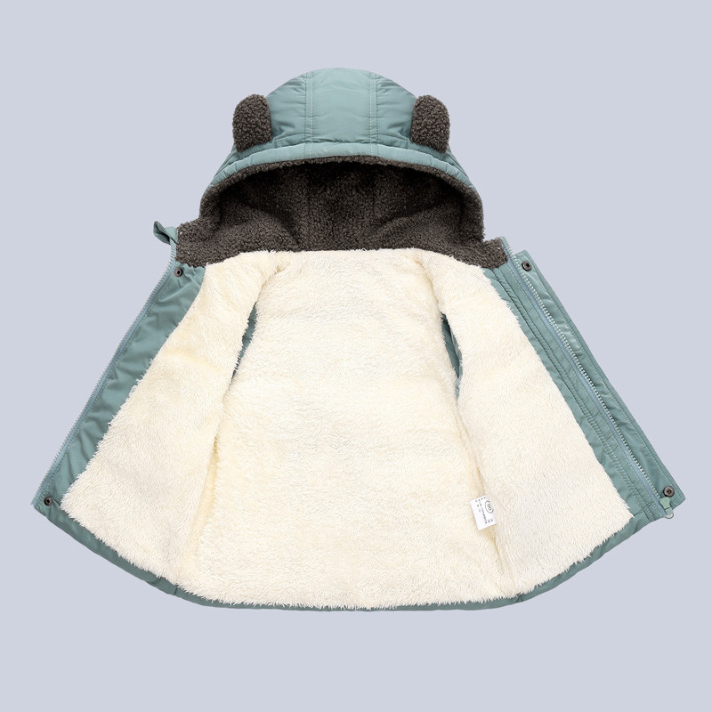 Vestă 1-7 ani, fete și băieți, modă de iarnă, cu glugă, caldă, lejer, buzunar mare, fără mâneci, haine noi pentru copii