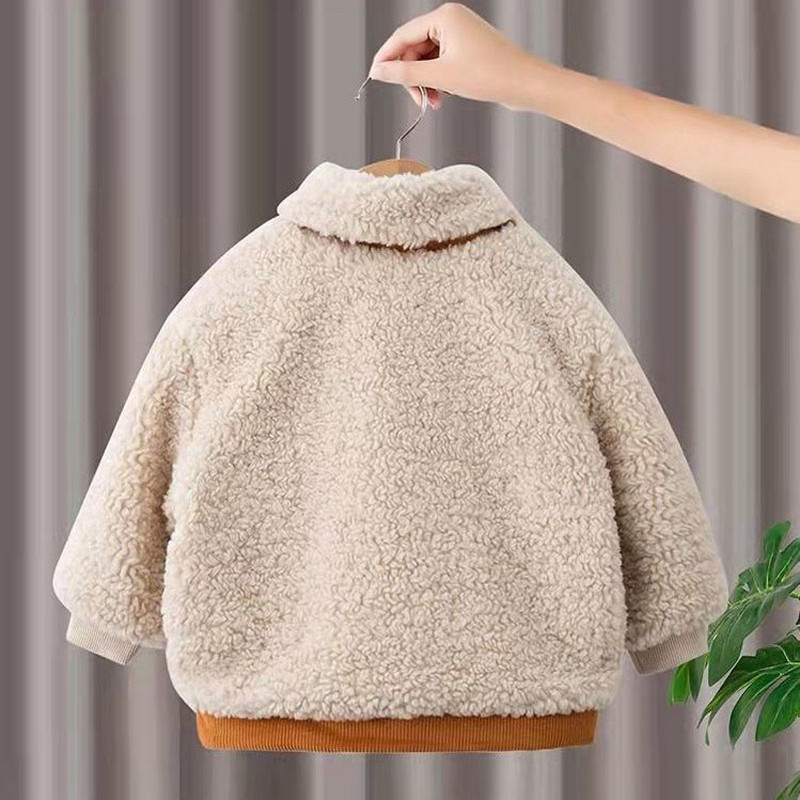 Jakna za dječake Debela topla dječja odjeća Zimske dječje jakne Gornja odjeća za malu djecu Kaput od flisa