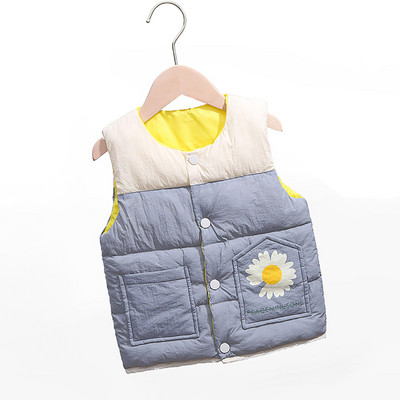 2021, topli prsluk za dječake, djevojčice, slatki prsluk iz crtića, gornja odjeća s podstavljenom pamukom, dječje jakne za dječake za 2-8 godina