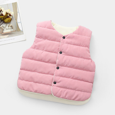 2021, topli prsluk za dječake, djevojčice, slatki prsluk iz crtića, gornja odjeća s podstavljenom pamukom, dječje jakne za dječake za 2-8 godina