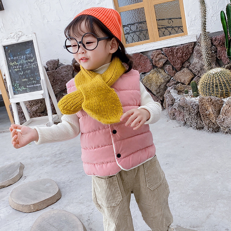 2021, topli prsluk za dječake, djevojčice, slatki prsluk iz crtića, gornja odjeća s podstavljenom pamukom, dječje jakne za dječake za 2-8 godina