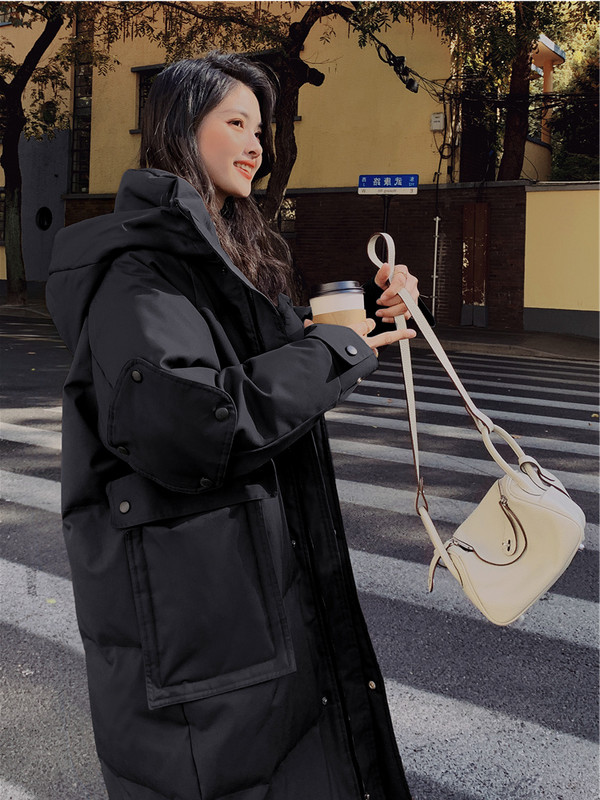 Kafijas pleds Parkas Sievietēm, brīvs, ikdienišķs ar rāvējslēdzēju, ziema, studentes, mīļi retro apģērbi, vēja necaurlaidīgi jaunākie elegantie svētki