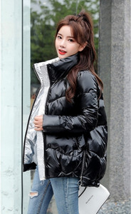 Nova zimska jakna Parke za 2023. Ženska sjajna pamučna jakna Parka s kapuljačom Topla ženska pamučno podstavljena jakna Ležerna gornja odjeća