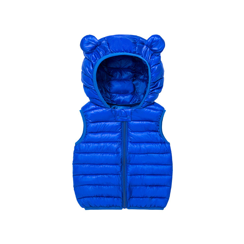 Gornja odjeća za djecu 2-8 godina Dječji prsluk Pamučna jakna Jesen Zima Odjeća za djevojčice Ležerna lagana topla prsluka za dojenčad