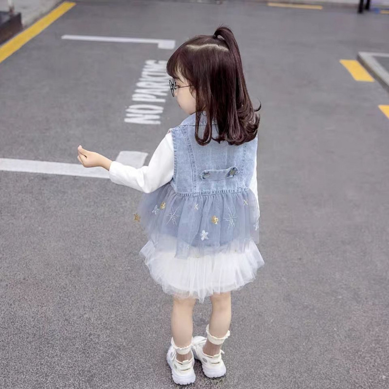 Traper prsluk za djevojčice Proljeće Jesen Dječji prsluk za djecu Korejski stil Mali i srednji dječji prsluk Tanki prsluk