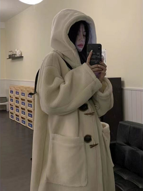 Palton largi, căptușit din cașmir plus catifea, pentru studenți, haină caldă din bumbac coreeană Jachetă căptușită cu bumbac Tide toamna și iarna