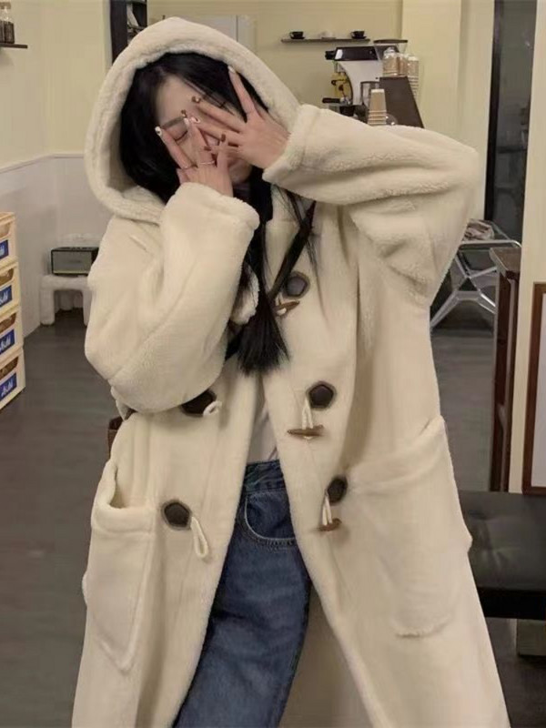 Palton largi, căptușit din cașmir plus catifea, pentru studenți, haină caldă din bumbac coreeană Jachetă căptușită cu bumbac Tide toamna și iarna