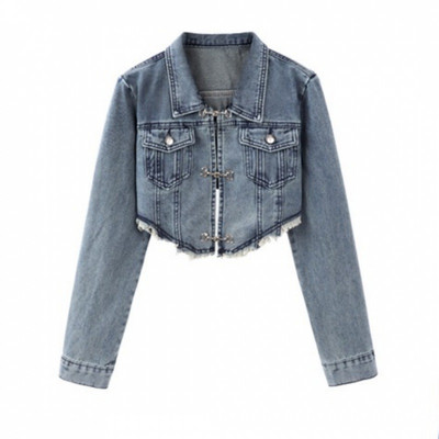 Vintage mini džinsu komplekti sievietēm Apģērbi Neregulāri Mini svārki Džinsu jakas 2023. gada pavasaris Jaunums dizaineru korejiešu modes tērpos