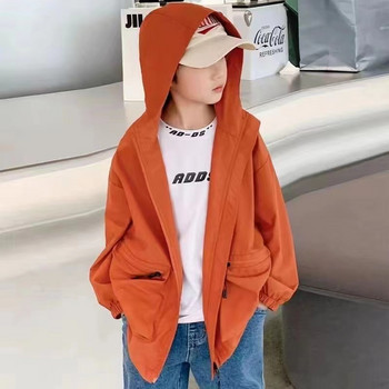 Нови якета за момче Детски палта Модни детски връхни дрехи Пролет Есен 2023-007