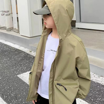Нови якета за момче Детски палта Модни детски връхни дрехи Пролет Есен 2023-007