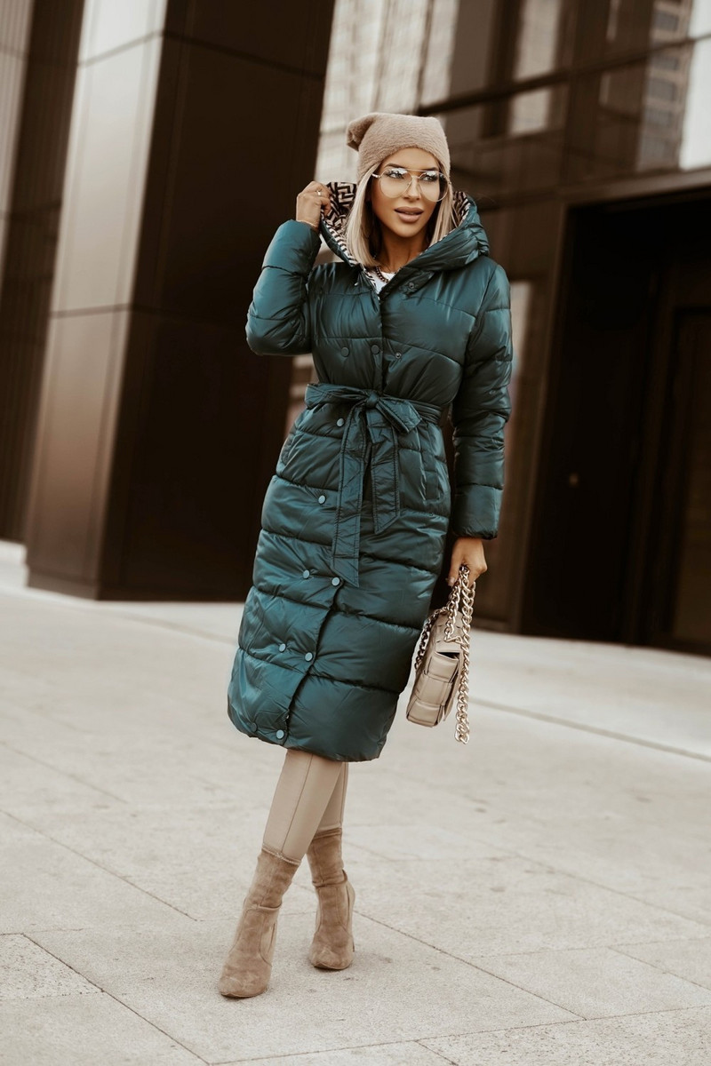 Jachetă Parker lungă, 2022, pentru femei, toamnă, iarnă, groase, calde, țesute, la tendință, cu glugă, comodă, neagră, verde, parkas