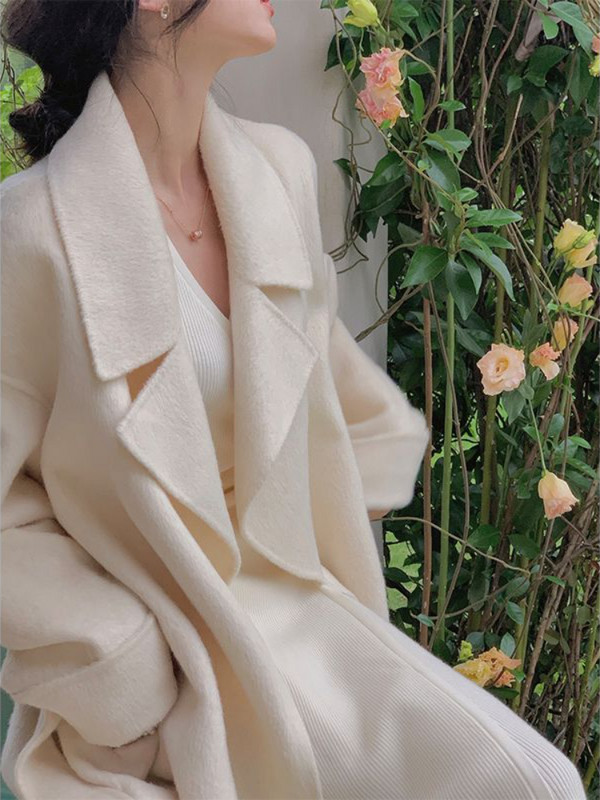 Jachetă din tweed alb-negru, toamnă și iarnă, nouă, vintage, de ultimă generație, ocazională, jachetă din tweed, haină la tendință femei