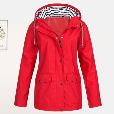 Madinga moteriška vandeniui atspari striukė nuo lietaus Vienspalvė moteriška rudens ir pavasario lauko alpinizmo lengvi lietpalčiai