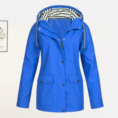 Madinga moteriška vandeniui atspari striukė nuo lietaus Vienspalvė moteriška rudens ir pavasario lauko alpinizmo lengvi lietpalčiai