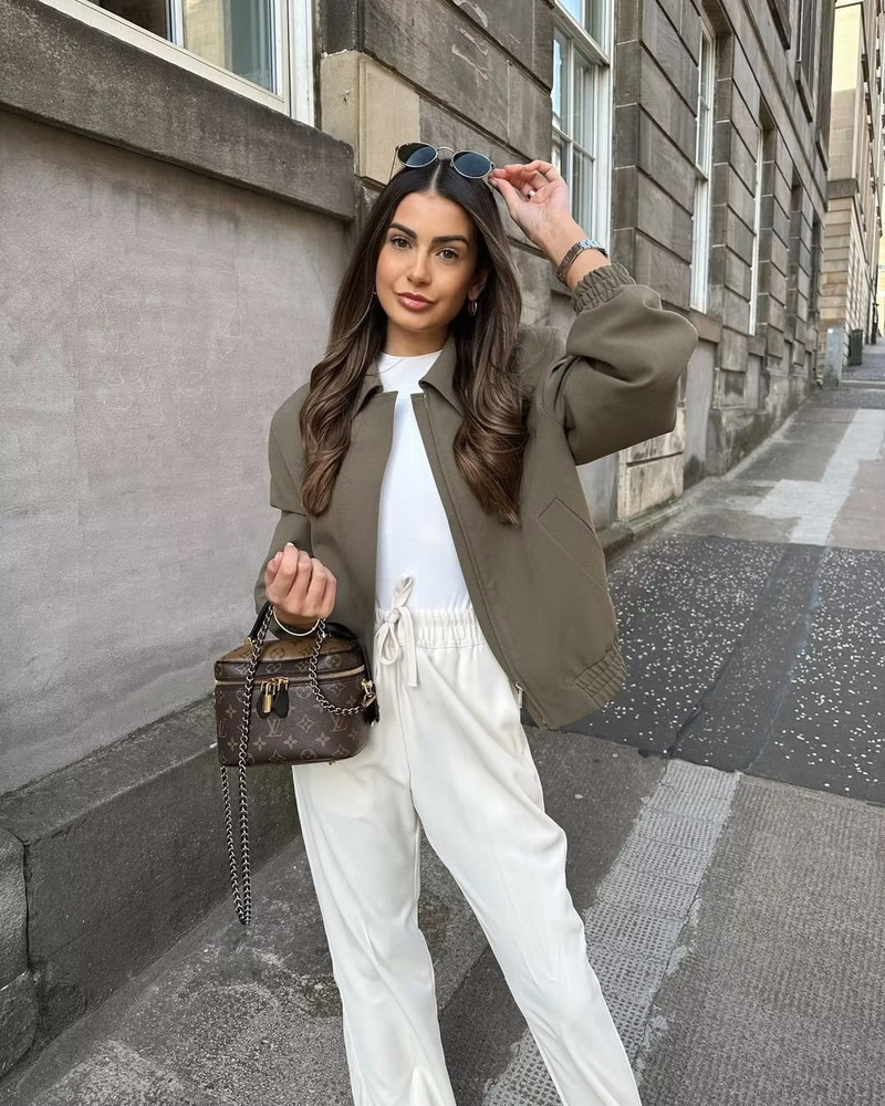 SLTNX TRAF Fashion 2023 Női tavaszi bombázó dzsekik Női kabátok Alkalmi lehúzható gallér hosszú ujjú kabát női elegáns felsőruházat