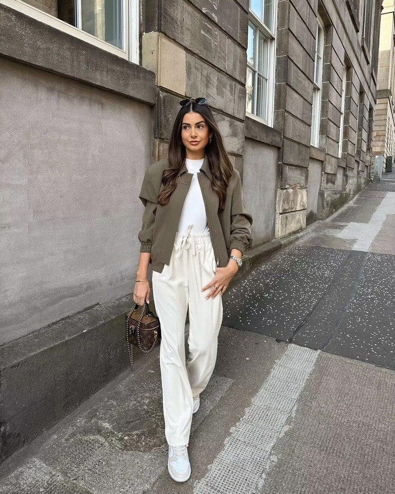 SLTNX TRAF Fashion 2023 Női tavaszi bombázó dzsekik Női kabátok Alkalmi lehúzható gallér hosszú ujjú kabát női elegáns felsőruházat