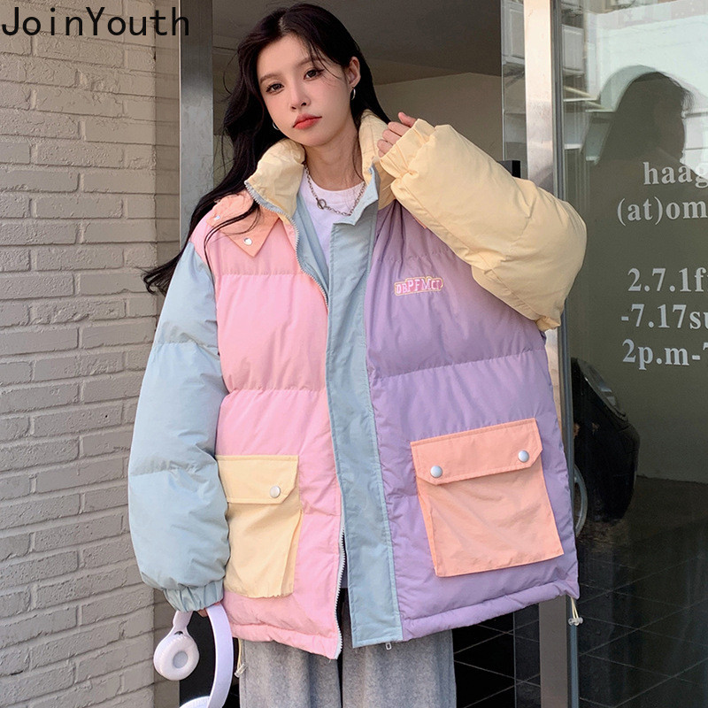 Haine de iarnă femei cu glugă jachete parkas groase